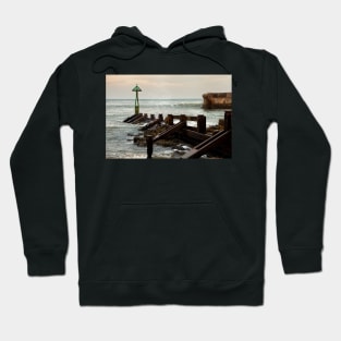 Seaton Sluice harbour mouth Hoodie